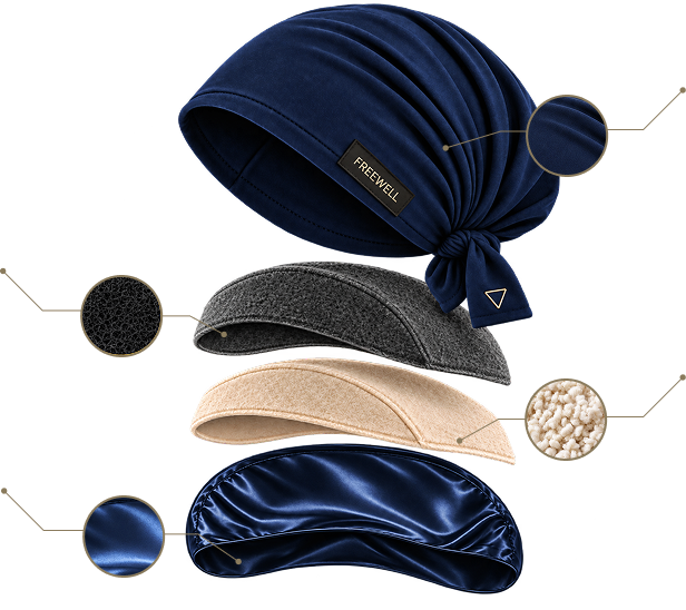 The Ritual Cap material layers: merino wool and mulberry silk